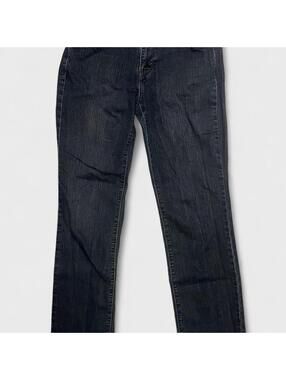 Levi 505 Women's Mid Rise Straight Dark Washed Jeans 6 28x32